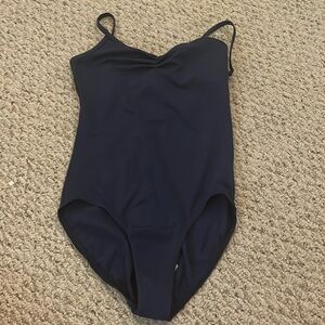 balera blue leotard - size small
